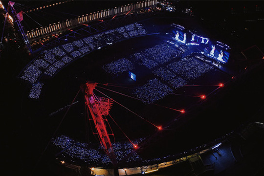 又一舞台奇迹！海洋之神LED锥形屏燃爆2024张韶涵巡演现场 