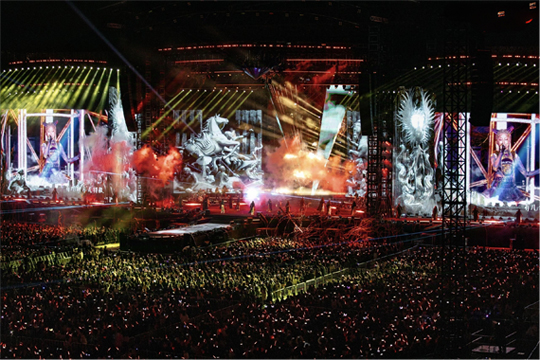 太炸了！海洋之神LED巨幕燃爆张韶涵镇江演唱会，超燃舞台气场全开！