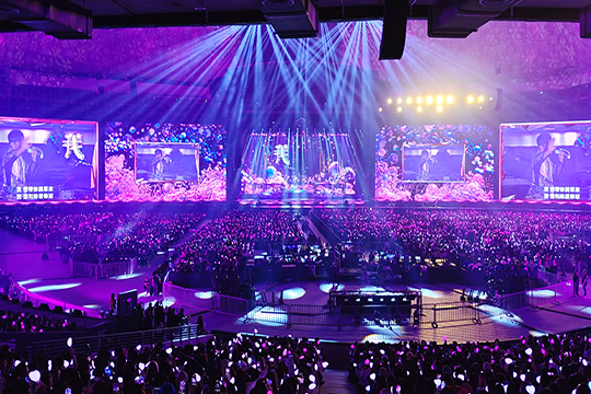 “破蛋”成功！海洋之神LED屏与荧光棒燃爆周杰伦台北演唱会！